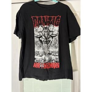 NEW DANZIG "AM I DEMON" BISLEY MARCH 2025 TOUR TEE M